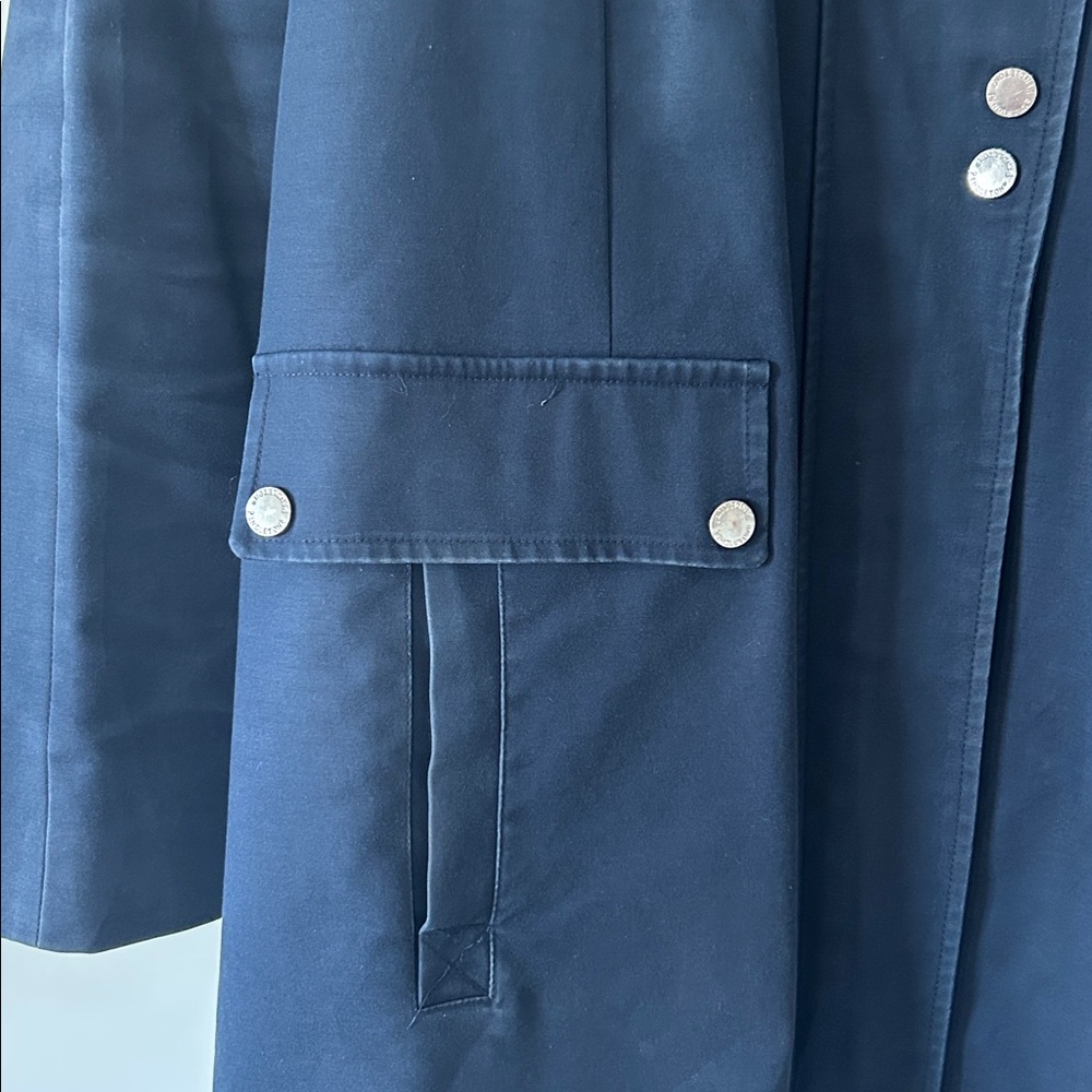 Pendleton Navy Plaid Lined Rain Jacket - image 5